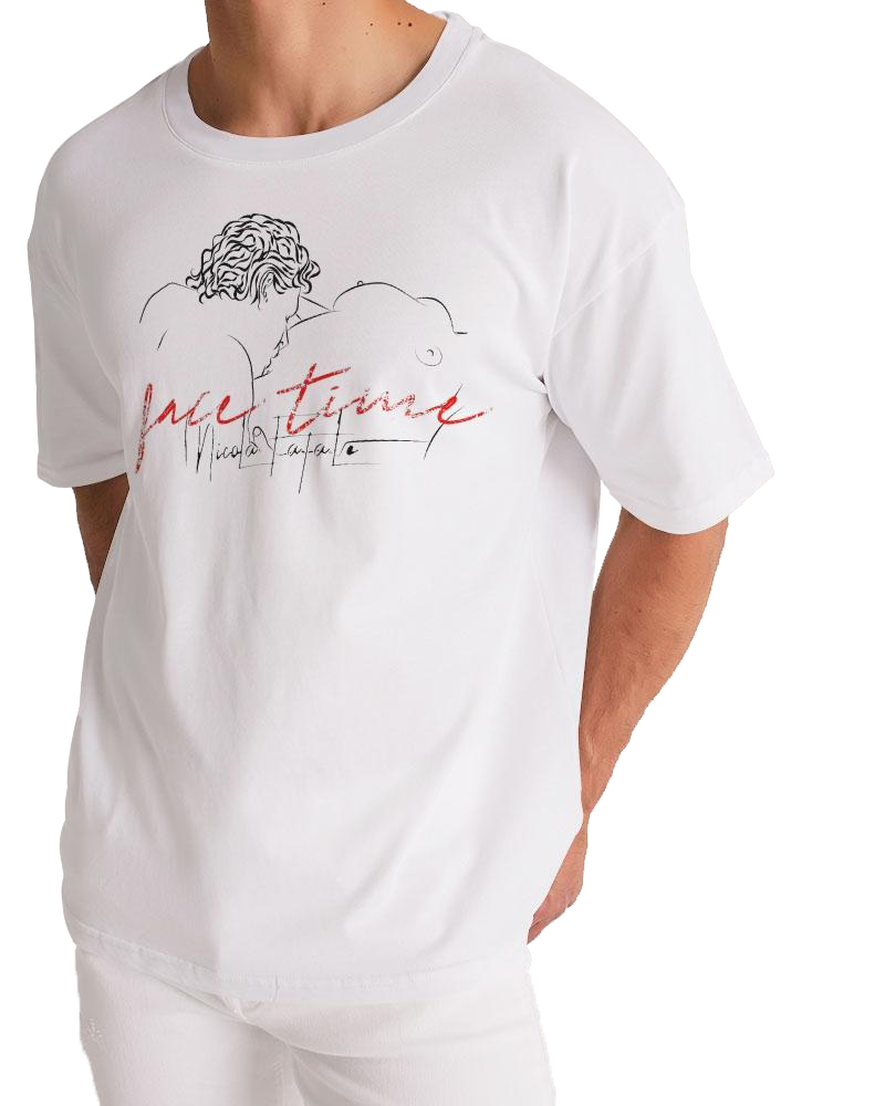 FaceTime / White / Heavyweight Tee
