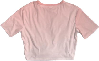 Rosa / Twist-Front Cropped Tee / By Nicola Fatale - Nicola Fatale