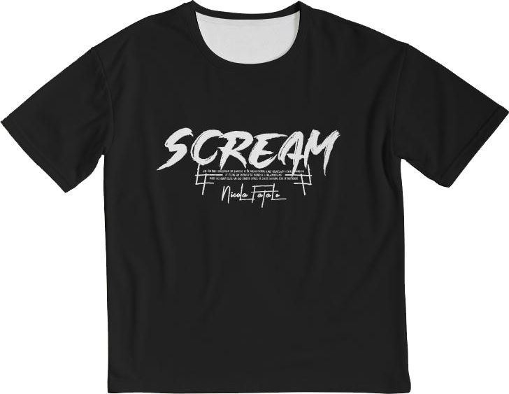 Scream / Heavyweight Tee / By Nicola Fatale - Nicola Fatale